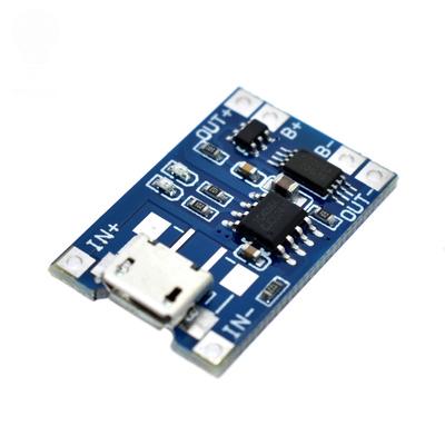 Micro USB 5V 1A 18650 TP4056 Lithium Battery Charger Module Charging Board Dual Functions 1A Li-ion