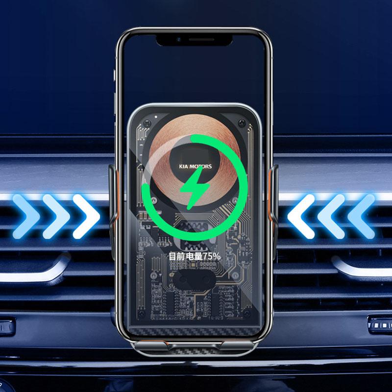 

Беспроводное зарядное устройство для BYD Han EV DM Tang EV DM Song Qing Plus 30 Вт, автоматический автомобильный держатель для телефона, аксессуары для автомобильной вентиляционной подставки