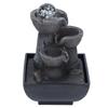 LED Illuminated Tabletop Waterfall Flowing Water Fountains with   for   Feng Shui Decoration