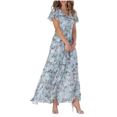 2024 Trendy Plus Size Women's Sexy Dress - Floral Print, In Stock