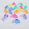 5 Pieces 46*29*18Mm Acrylic Dolphin Crystal Shape Game Pieces For Board Games Accessories