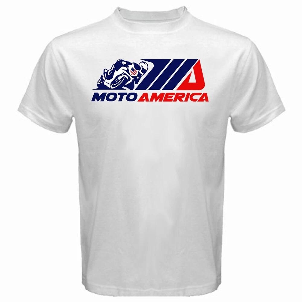 Moto America Superbike Men s White Size S to 5XL 3XL