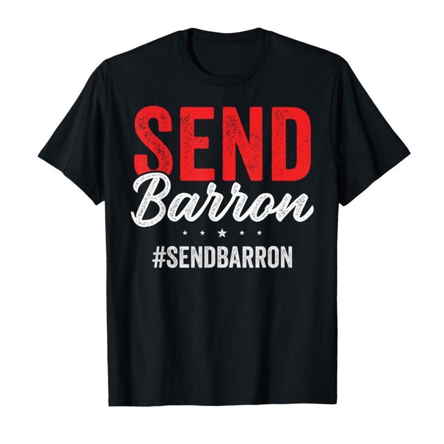 

Send Barron T-shirt For Men Women 100% Cotton T Shirts Short Sleeve Tops 0306-1 - Men s Summer Cotton Graphic Tee S
