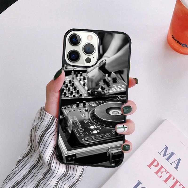 Electronic Music DJ Controller Mixer Phone Case For iPhone 17 Air 14 13 12 16Pro Max 15 Plus Max Cover coque