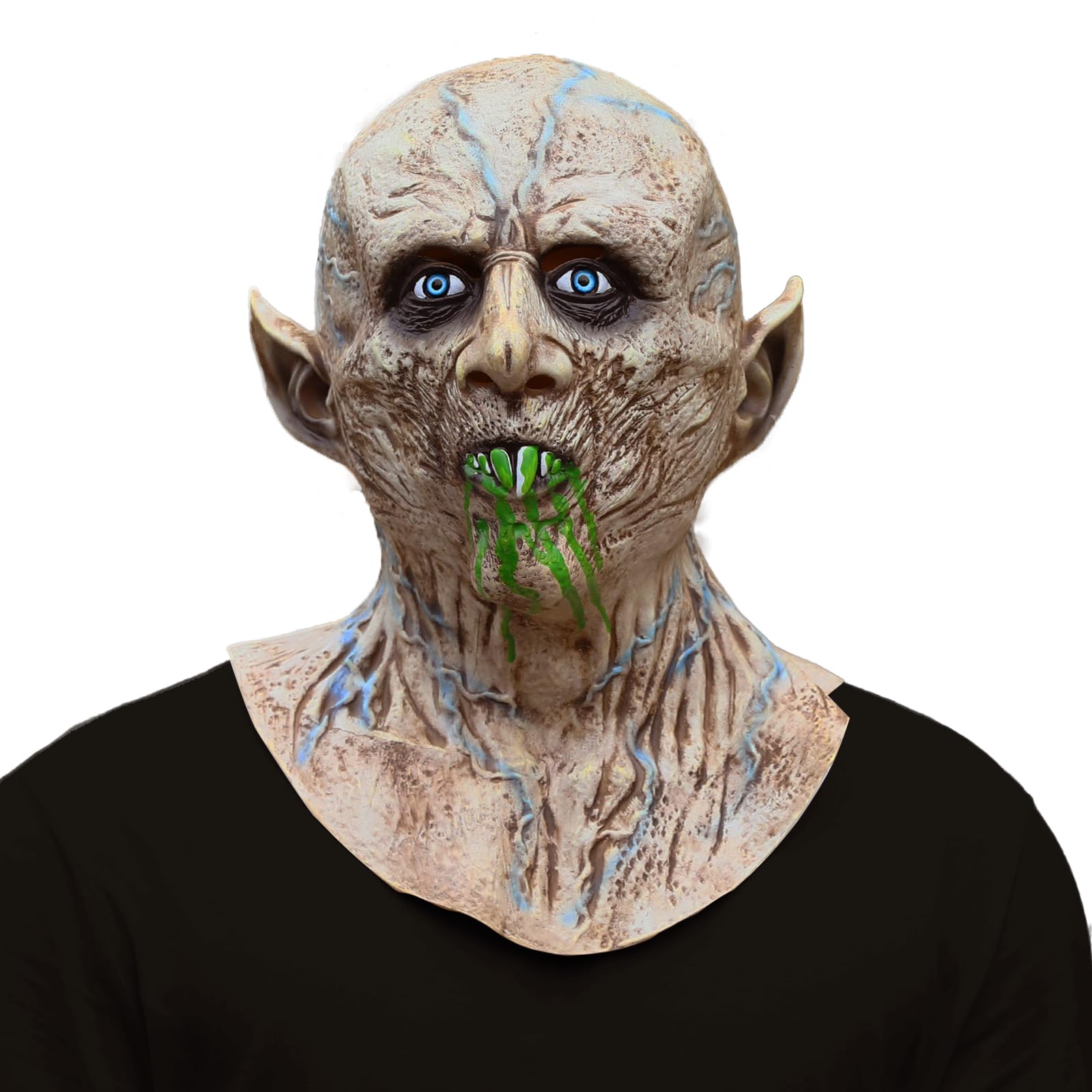 Baisā vampīra maska Hallowīna šausmu dēmona