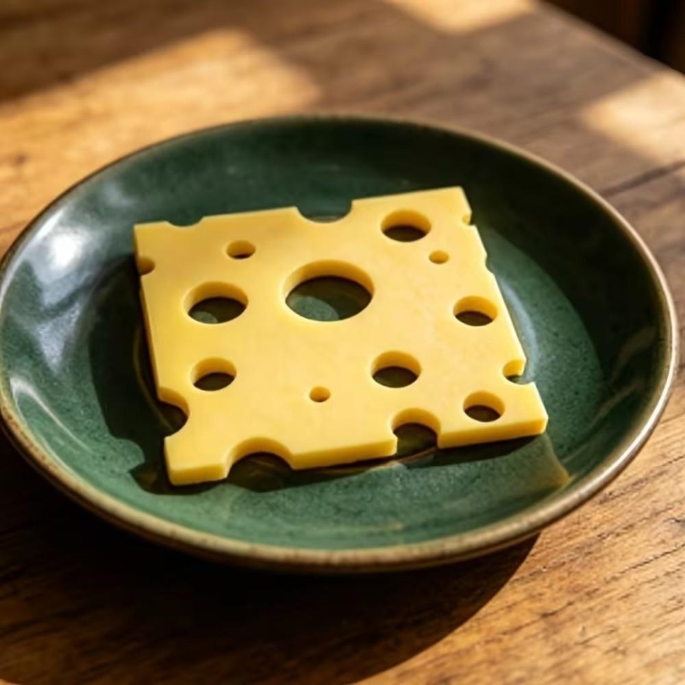 3D Printed Drink Coaster Heat-Resistant Heatproof Pad Ornaments Cheese Coasters  Desktop
