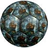 1pc Misty Riverboat Theme Soccer Ball Football, Size 5, Lightweight PVC, Outdoor Training Soccer Ball,Sports Gift T61495