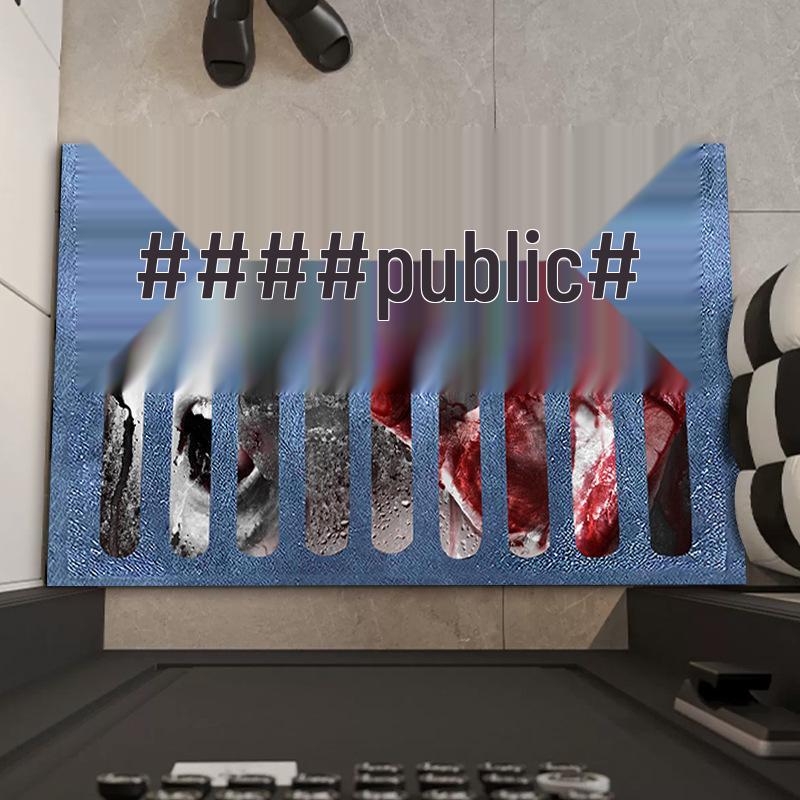 

Американский Хэллоуинский Клоун Кристаллический Вельвет Придверный Коврик - Грязе- и Износостойкий Домашний Декор 40*60cm [Crystal Velvet, Dot Plastic Base]