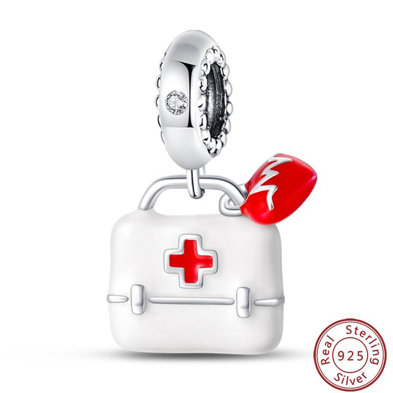 Professional Series Copper Doctor Teacher Painter Musician Charms Beads 3Mm Diy Fine Jewelry Making