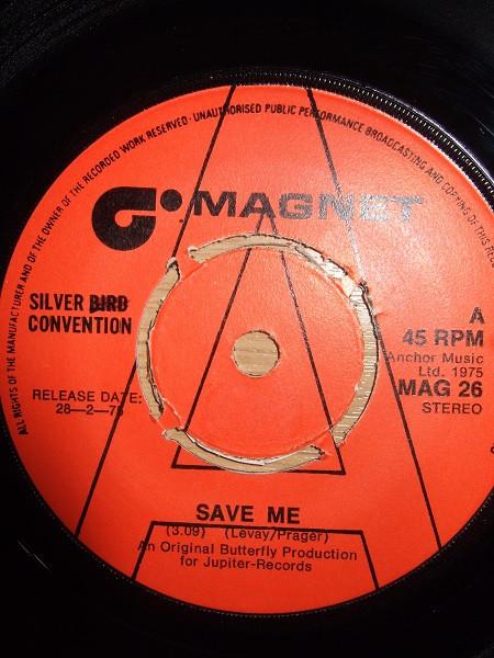 

7inch Record SILVER CONVENTION - Save Me MAG26PROMO Magnet 1975 UK Soul/Funk Used