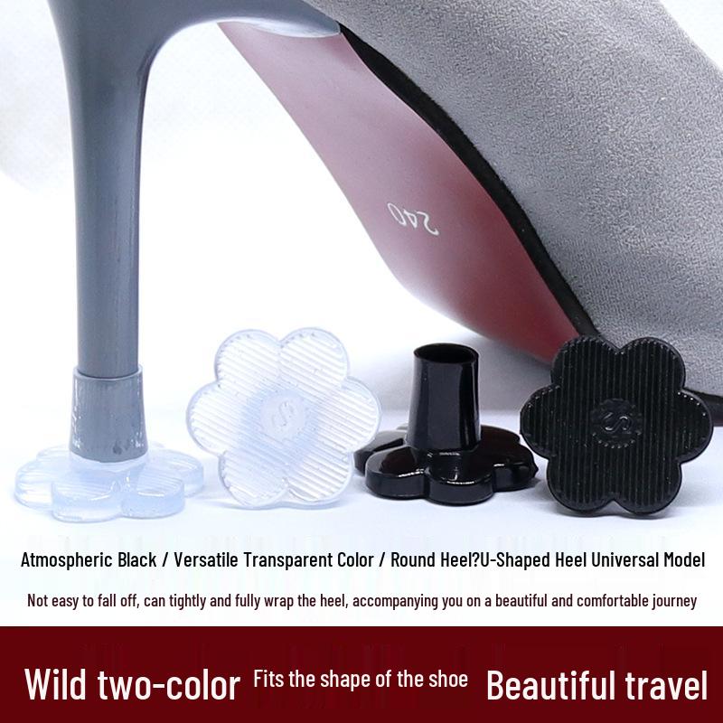 High Heel Protector: Non-slip, Anti-wear Covers for Fine Heel Shoes - Ideal for Weddings, Beach, Lawn, or Latin Dance.