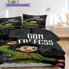 Gon Freecss Adventure Bedding 1 Duvet Cover 2 Pillowcase Without Core Soft And Comfortable Duvet Cover And Pillowcase Gift