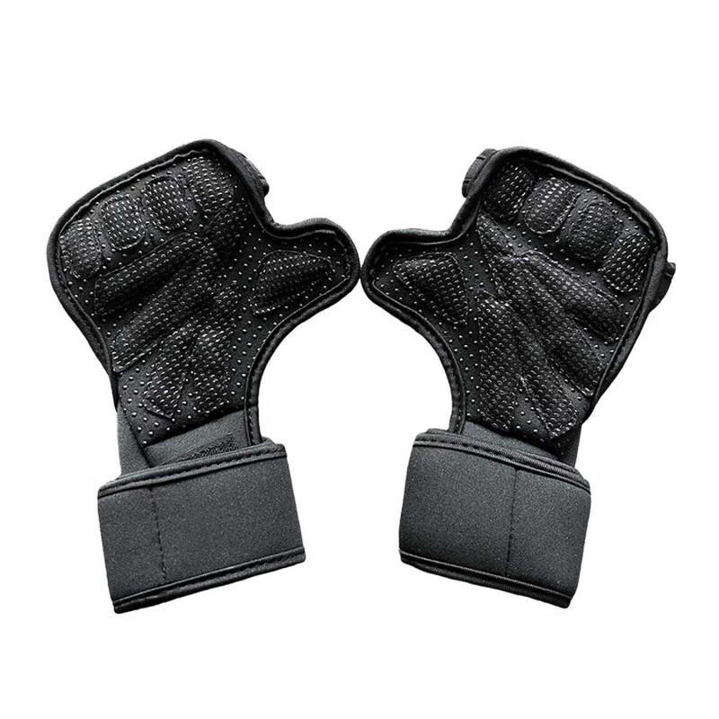Longchan Sport Silicone Non-slip Half Finger Gym Gloves