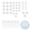 Christmas Snowflake Decorations Acrylic Icicle Pendant Christmas Tree Party Ornaments