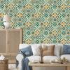Colorful mosaic and pattern wallpaper for living room and bedroom 50x1000