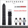 20mm Weiches Hochwertiges Kalbsleder Echtes Bambusmuster Italienisches Leder Uhrenarmband Für Omega Armband Seamaster Speedmaster 300 DeVille Gürtel