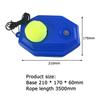Self-study Tennis Training Tool Tennis Training Kit with Elastic Rope Ball Trainer Base Sport Exercise for Kids Adults Beginners