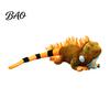 Skin Friendly Plush Toy Realistic Iguana Toy, 80cm Lifelike Lizard Stuffed Animal with Soft Funny Prank Gift for Kids Fur, Long Tail Decor,