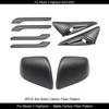 For Tesla Model Y Juniper Exterior Rearview Mirror Carbon Fiber ABS Protective Cover Rear-vision Mirror Shell Side Camera Cover