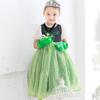 Prinzessin Eisprinzessin Kostüm für e0307 [monoii] Kleid, Kinder, Halloween, Weihnachten, Geburtstag, Mädchen,
