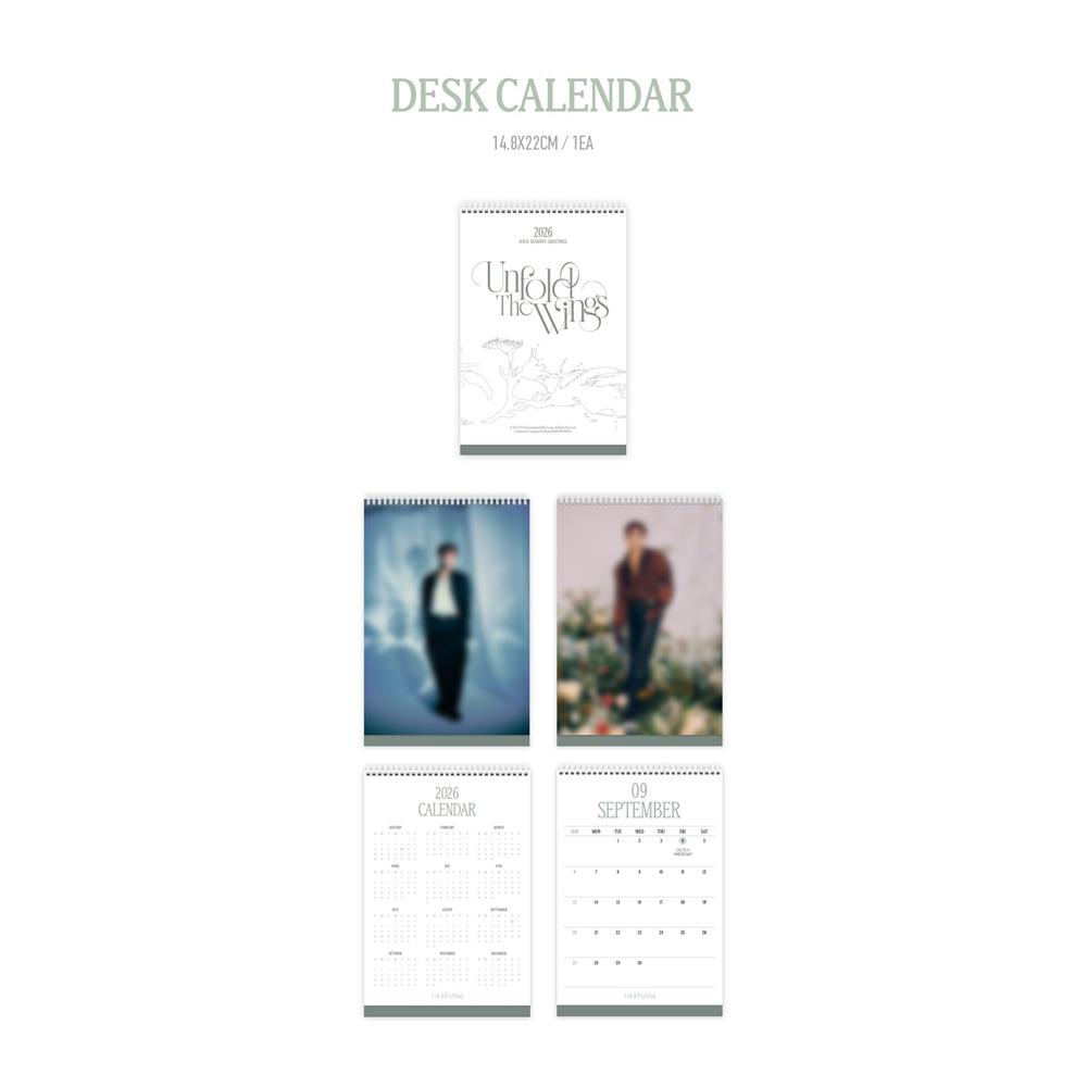 [Pre-order] JUN. K - 2026 Seasons Greetings [Unfold The Wings]