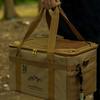 Sac de rangement extérieur avec plateau de table Imperméable Grande capacité Fermeture éclair Équipement tactique de camping Outils Pochette organisatrice avec poignée