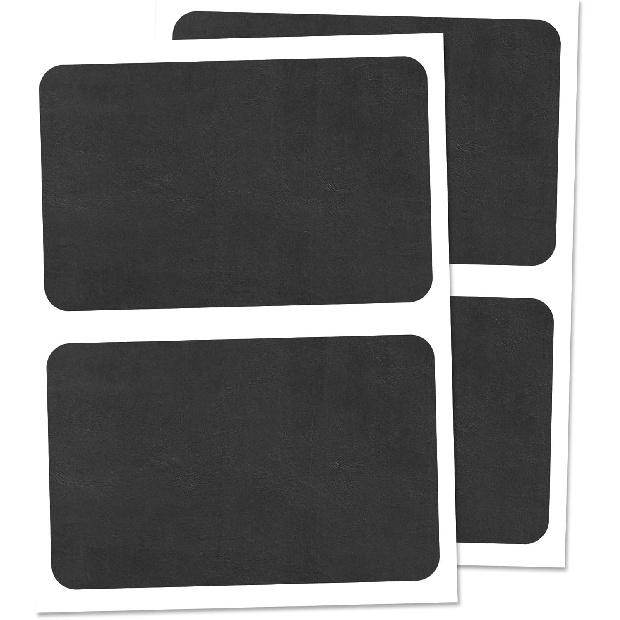 50-Pack, Chalkboard Labels Stickers, Erasable and Reble - Rectangle, 6  x 4 50 Labels