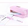 Etui a stylo Isuperb - EU-6X2374-M - Trousses Scolaire Petite Poche Crayon Case Couleur Unie Filles Garcon Pencil Holder