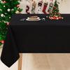 Homaxy New Outdoor Rectangle Tablecloth Decorative Washable Fabric Table Cover Waterproof Stain Resistant Table Cloth For Dining