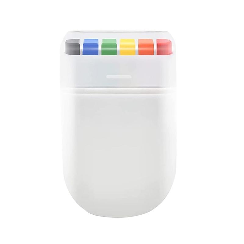 

Змивний Райдужний Олівець для Розпису Обличчя та Тіла Святкування Дня Гордості Вечірка Сценічний Макіяж Мистецтво Графіті Малювання Пензликом 6 color