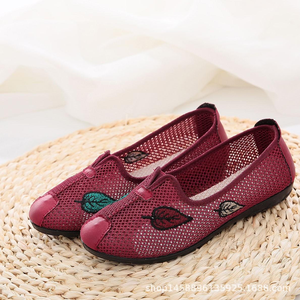 Women s Mesh Breathable Casual Shoes 40 красный