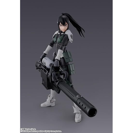 TAMASHII NATIONS SHFiguarts Kaiju Nr. 8 Mina Ashiro Ca.. 140mm PVC & ABS Vorbemalte Actionfigur