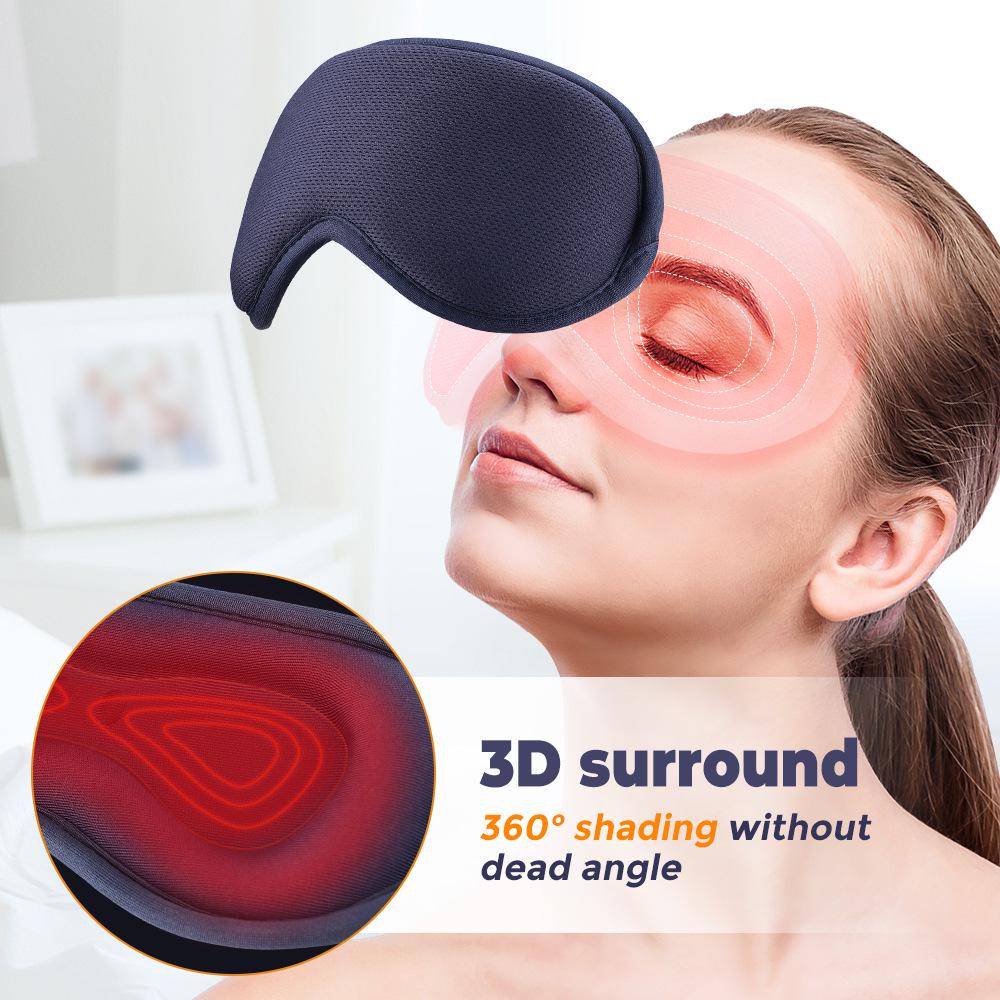 Smart Eye Mask: Hot Compress & Massager for Adults and Kids
