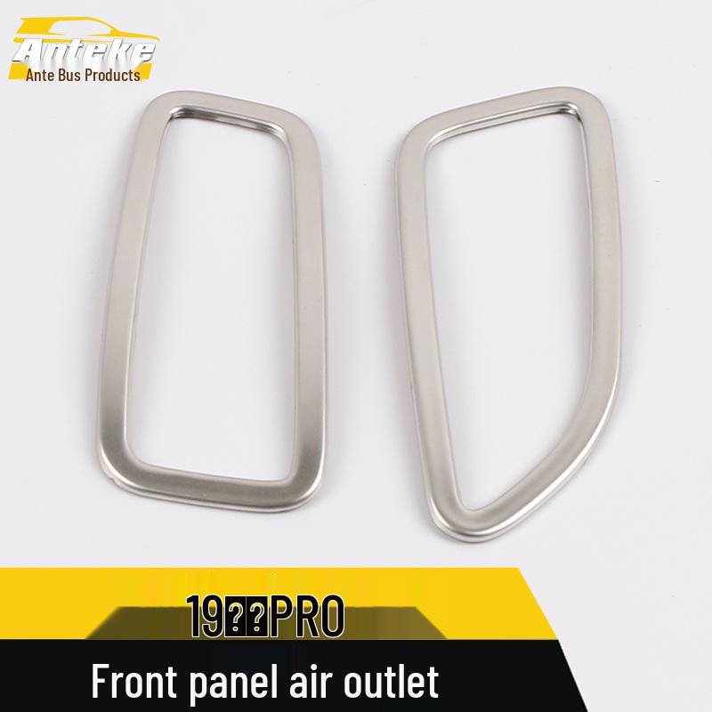 Song PRO Front Panel Air Outlet Bright Ring Decorative Sticker for Air Conditioning