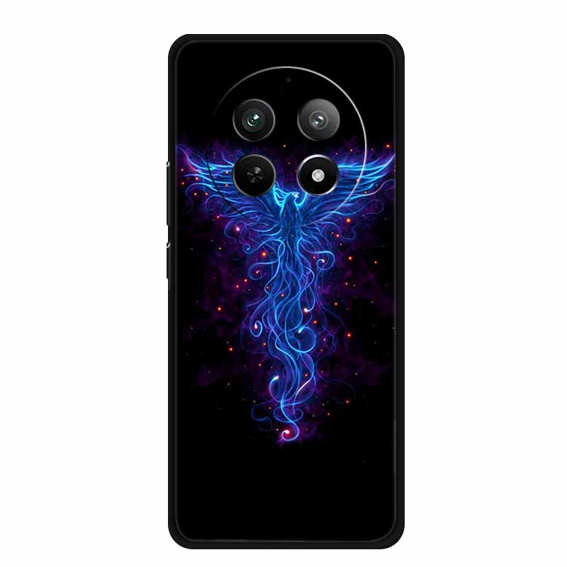 Phone Case For Realme 13 Pro Plus Case Protective Black Silicone Soft Coque For Realme13 Pro Plus Back Cover Case 13Pro Plus Bag