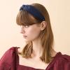 [Alexandre De Paris] Alexandra Hairband Navy 5