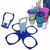 Shandynee Folding Cup Holder Event Sports Watching Portable Compact Hanging Type Blue