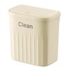 Wall-mounted Bathroom Trash Can with Lid, Large Capacity, for Kitchen, Living Room, and Toilet Paper