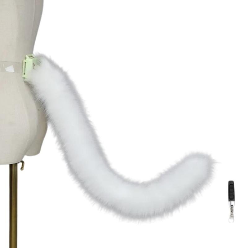 Tier-Cosplay-Kostüme Elektrisch Beweglich Kunstpelze Katzen Füchse Schwanz Pelziger Schwanz für Halloween Party Kostüm Zubehör