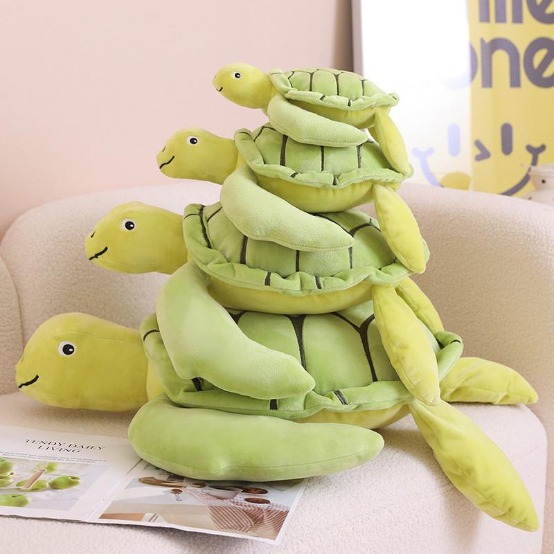 Toy Plush Turtle Cartoon Marine Animals Stuffed Dolls Cute Kids Gifts Birthday