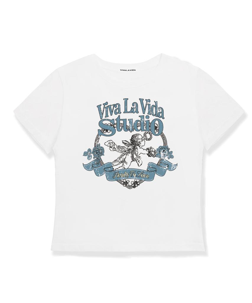 Bibalabida Celestial Crop Short Sleeve T-Shirt