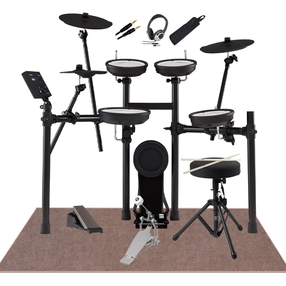 Roland TD-07KV Home Practice 7-Piece Electronic Drum Set