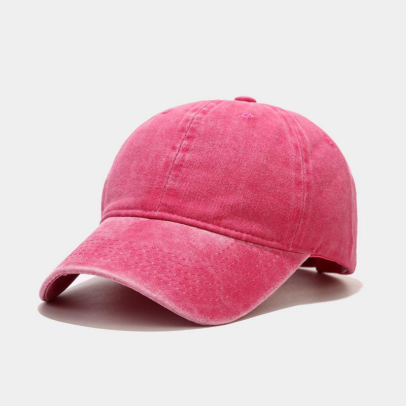 European and American Retro Duckbill All-Cotton Washed Baseball Cap