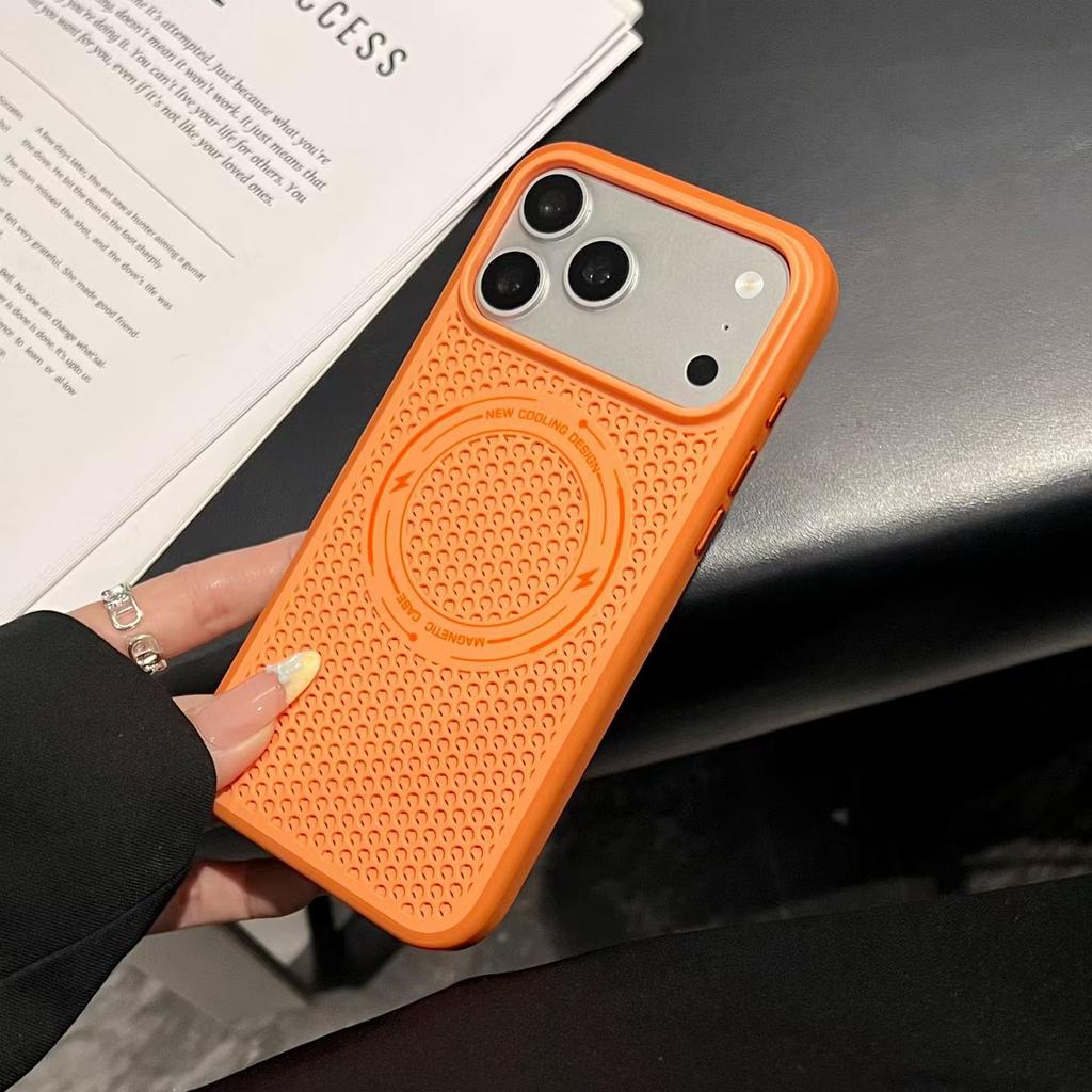 17 Applicable iPhone16promax Honeycomb Cooling 16 Apple 17Pro Mobile Phone Case 17promax Protective Case