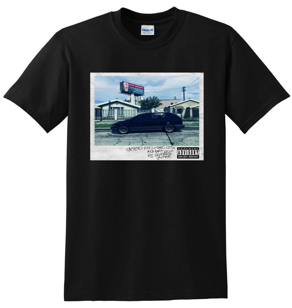KENDRICK LAMAR T SHIRT Good Kid Maad City Vinyl Cd Cover SMALL MEDIUM LARGE XL Unisex T-Shirt