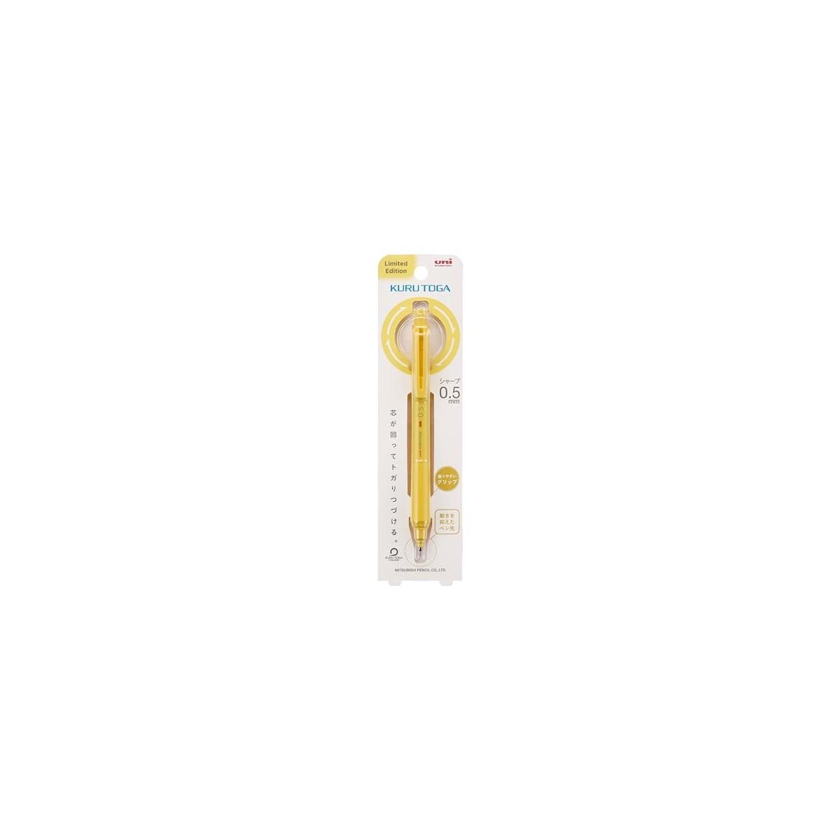 Mechanical Pencil Mitsubishi Pencil Kuru Toga KS 0.5 Bright Yellow M5KS1P.BRY