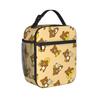Cartoon Rilakkumas Thermal Insulated Lunch Bags for Picnic  Portable Food Container Bags Cooler Thermal Lunch Boxes