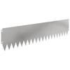 Lawn Edging 10 Pcs 103 X 25 Cm Steel Silver