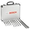 BOSCH Vibrationsbohrer SDS PLUS Meißelset 11-teilig inkl. Alukoffer 2608578765 Hammerbohrer [Artikelnummer]