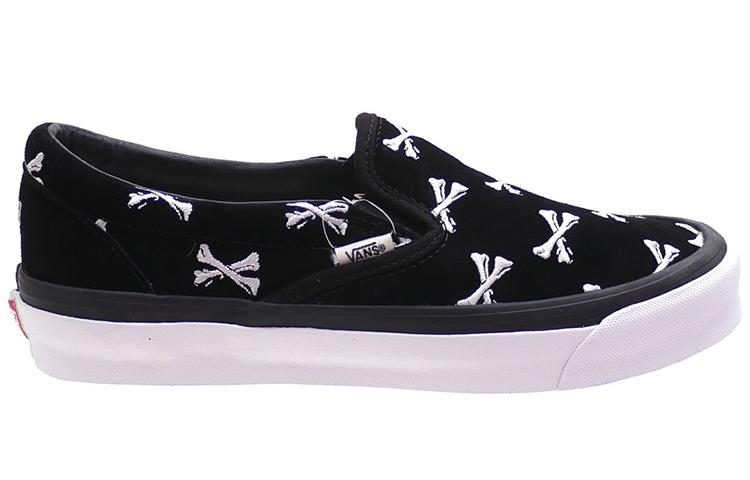 Slip-On Wtaps X Og Classic Vans Lx 'Bones - Black' VN0A45JKK08